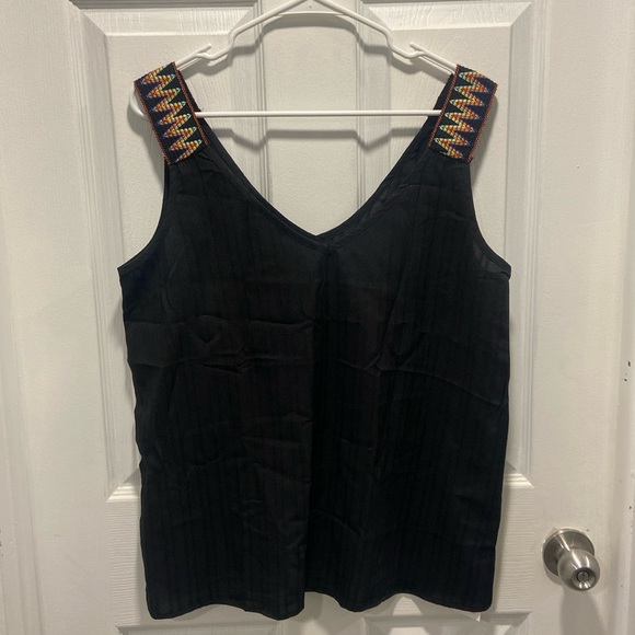 Cupshe Tops - NWT Cupshe Black Tank Top Size Large